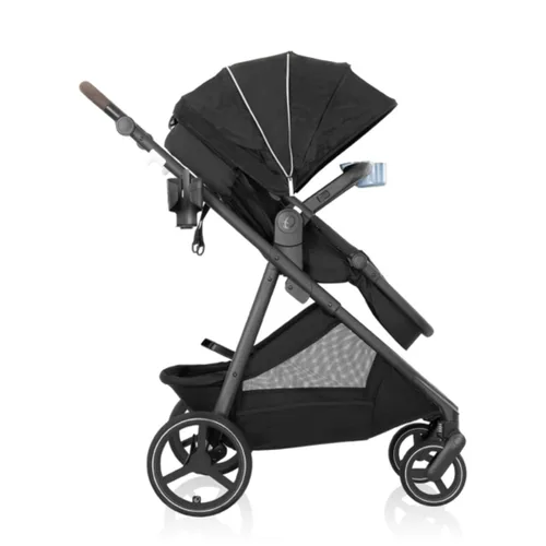 Vista 4 de Evenflo Shyft Intuiti+ Cochecito (Dubhan Black)