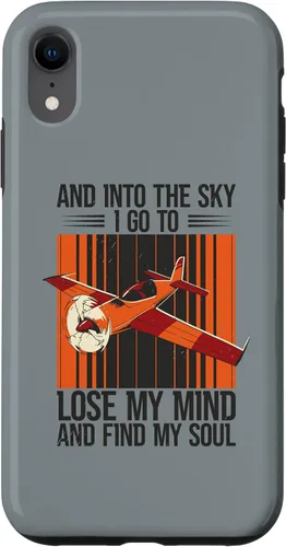 Vista 25 de Funda de aviación para iPhone 12/12 Pro y Into The Sky Flying Airplane Pilot Flight Plane