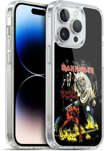Vista 52 de Head Case Designs Funda de gel suave con licencia oficial de Iron Maiden Brave New World, compatible con Apple iPhone 7 Plus/iPhone 8 Plus Nuevo