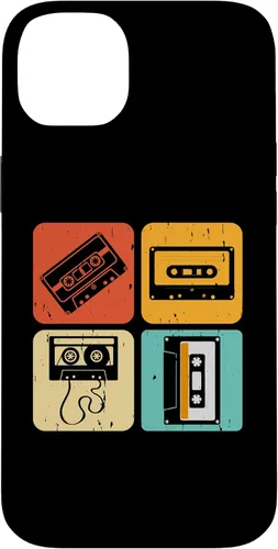 Vista 15 de Cassette Tape Music 70s 80s 90s Retro Playlist Case for iPhone 17