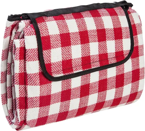 Vista 6 de Manta extragrande para picnic y exteriores con respaldo impermeable de 80 x 90 pulgadas