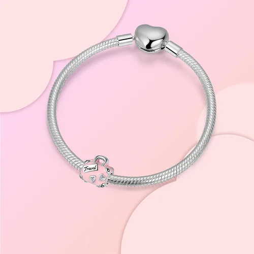 Vista 279 de Dije de girasol con diseño de estrella y luna y elefante para pulsera, collar de plata de ley 925, dijes de corazón de amor para mujer, regalo