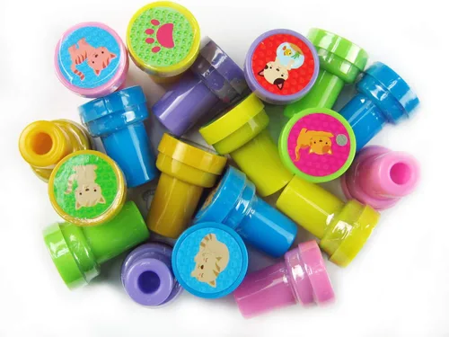 Vista 4 de Tiny Mills - 24 sellos para gatos para niños