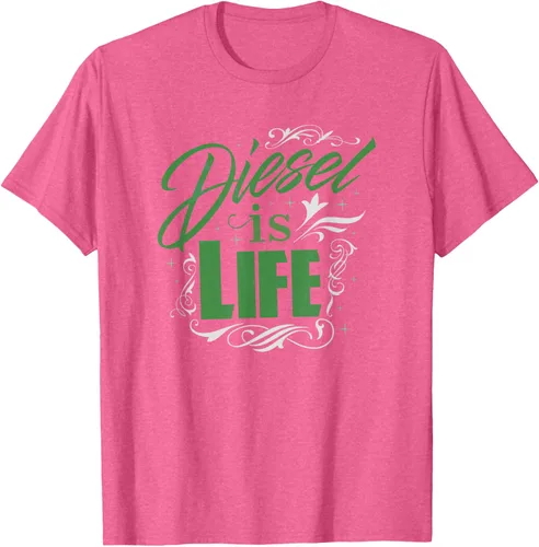 Vista 25 de Diesel is Life Roll Coal Diesels Truckers Smoke Camiseta Negro