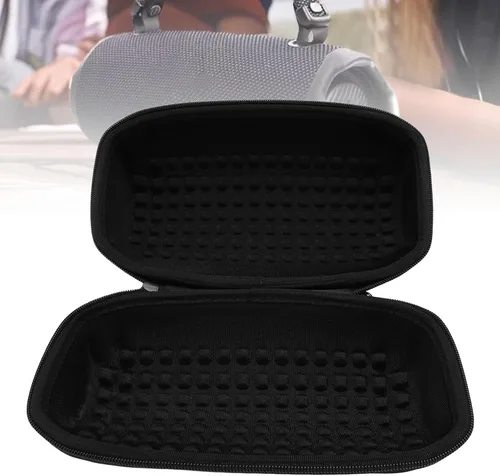 Vista 5 de EBTOOLS Funda rígida de EVA para altavoz Charge 6, a prueba de agua, a prueba de golpes, a prueba de polvo, funda protectora de viaje con correa