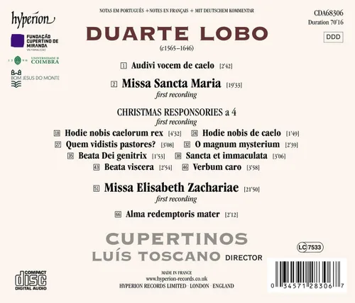 Vista 2 de Lobo Masses Responsories Motets