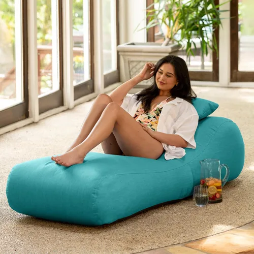 Vista 4 de Jaxx Arlo - Puf para exteriores, tumbona reclinable, para piscina, patio, Aruba
