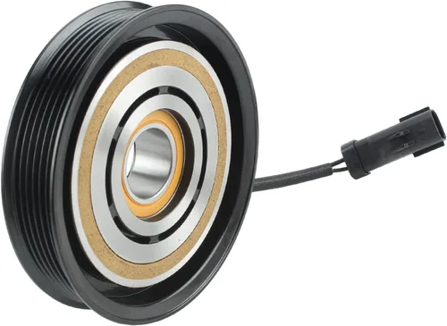 Vista 8 de AUTOKAY Kit de ensamblaje de embrague del compresor de CA compatible con Dodge Dakota 6 CYL 3.7L 8 CYL 4.7L 2004-2007 10S17C 55056435AB