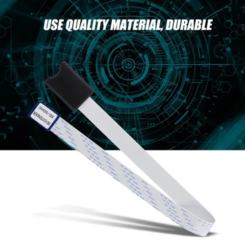 Vista 2 de Naroote Cable adaptador de extensión de tarjeta SD a SD, cable extensor de lector de tarjetas de memoria flexible de 18.9 in para mini impresora 3D