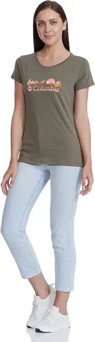 Vista 7 de Columbia womens Daisy Days Ss Graphic Tee