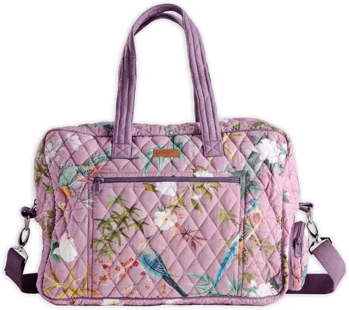 Vista 38 de Maison d' Hermine Bolsas de fin de semana para mujer, de algodón, acolchadas, para equipaje nocturno, bolsa de fin de semana para hombres, regalos