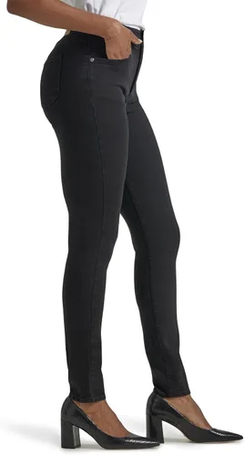 Vista 2 de Lee Pantalones de mezclilla ajustados Petite Ultra Lux Comfort con Flex Motion para mujer