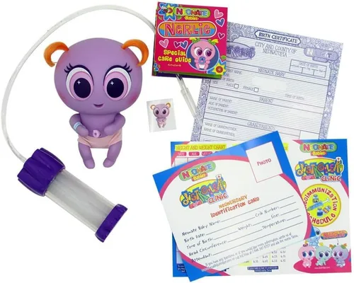 Vista 2 de Nerlie – bebé recién nacida N’Antsy (purpura) Distroller