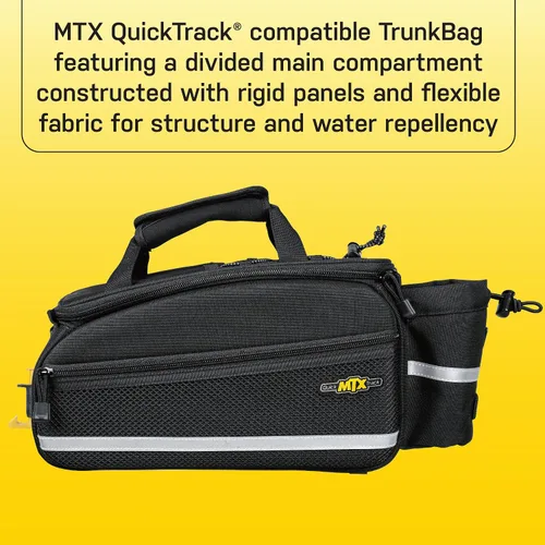 Vista 3 de Topeak MTX TrunkBag - Rear Bicycle Bag - Spacious Storage and Easy Mounting
