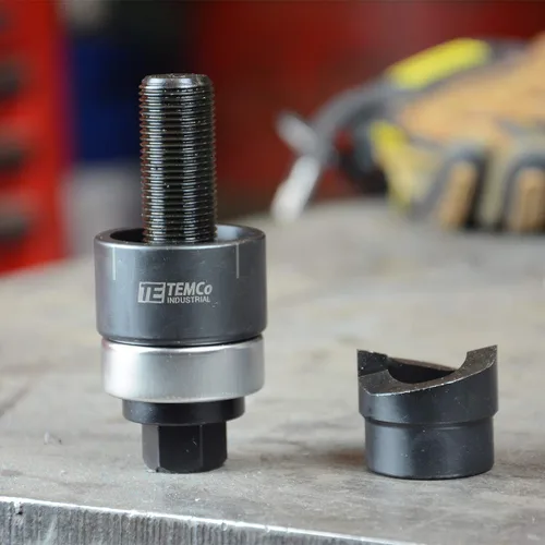 Vista 5 de TEMCo TH0393-1 - Unidad perforadora con perno de extracción manual (1.36 pulgadas, tamaño real del agujero)