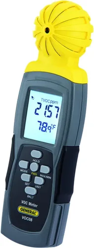 Vista 2 de General Tools Probador de VOC #VOC08 Data Logger - Detector de emisiones de compuestos orgánicos volátiles