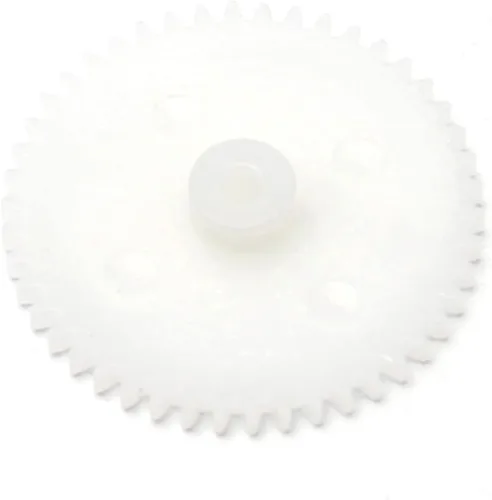 Vista 10 de Bettomshin - 10 engranajes helicoidales de 19x2x6mm/0.75x0.08x0.24"(ODxIDxT) 36102B engranaje de plástico de 0.5 módulos, blanco de alta velocidad