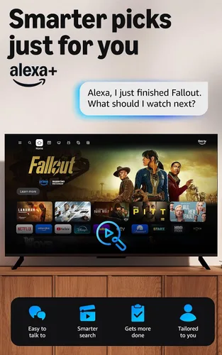 Vista 4 de Amazon Fire TV Stick 4K Select (modelo más reciente): streaming en 4K, búsqueda con inteligencia artificial y TV en vivo gratis