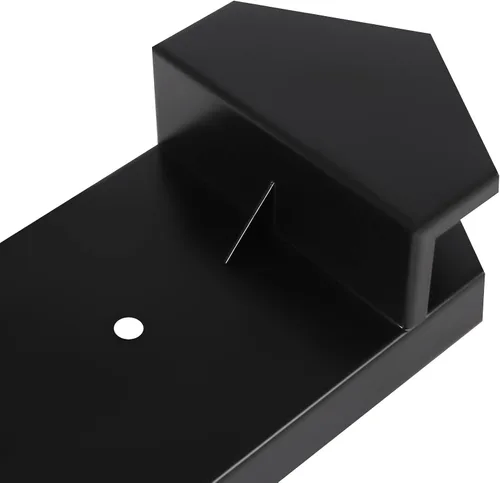 Vista 5 de Kit de reparación de postes de valla de 6 x 6 pulgadas, soporte para poste de valla de anclaje resistente, doble soporte, reparación de madera