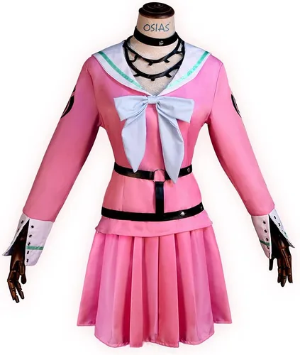 Vista 26 de OSIAS Traje de cosplay Disfraz de anime estilo campus japonés