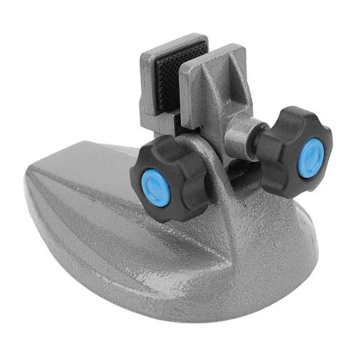 Vista 9 de Soporte para micrómetro, base de soporte de 0 a 3.937 in, soporte fijo antideslizante de precisión de metal estable para ingeniero maquinista