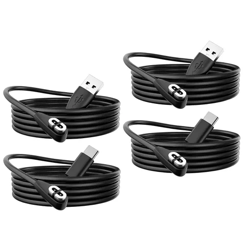 Vista 8 de weishan Paquete de 2 cables de carga para Aftershokz Aeropex AS800, Shokz OpenRun Pro, OpenRun, OpenRun Mini, auriculares de conducción ósea
