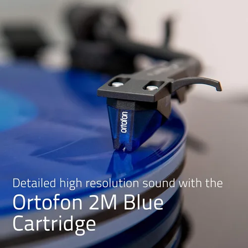 Vista 5 de Fluance RT85 Reference High Fidelity Vinyl Turntable, PA10 Phono Preamp and Ai81 Powered Floorstanding Speakers, Ortofon 2M Blue Cartridge, 150W
