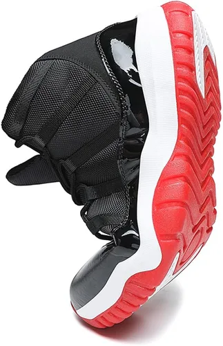 Vista 4 de Zapatos de baloncesto para hombre, zapatos casuales, zapatos deportivos, zapatos cruzados, zapatos casuales para caminar