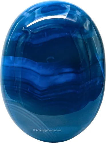 Vista 100 de Piedras de Siete Chakras de Amazing Gemstone y Piedras Curativas - Grandes Piedras de Palma de Cristal - Cristal para Buena Suerte, Energía Positiva