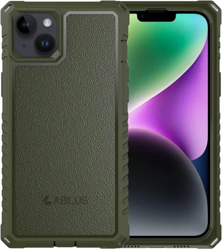 Vista 20 de Funda para iPhone 13/14 [6.1 pulgadas], a prueba de caídas de grado militar de 12 pies, resistente cobertura de cuerpo completo de 360°