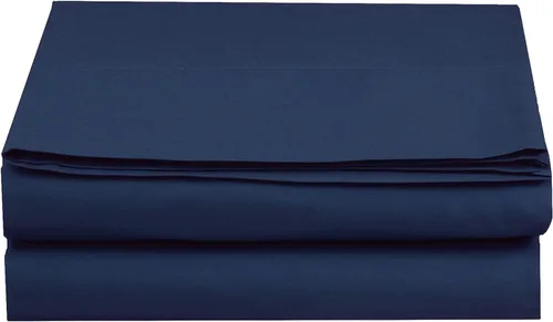 Vista 47 de Elegant Comfort Sábana Plana de 1 Pieza de Calidad Hotelera Premium, Lujosa y Más Suave Sábana Plana de Microfibra de Calidad Hotelera Premium 1500