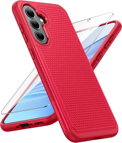 Vista 22 de FNTCASE Funda para Motorola Moto G-Power-5G-2024: funda protectora de doble capa resistente para teléfono celular a prueba de golpes con parte