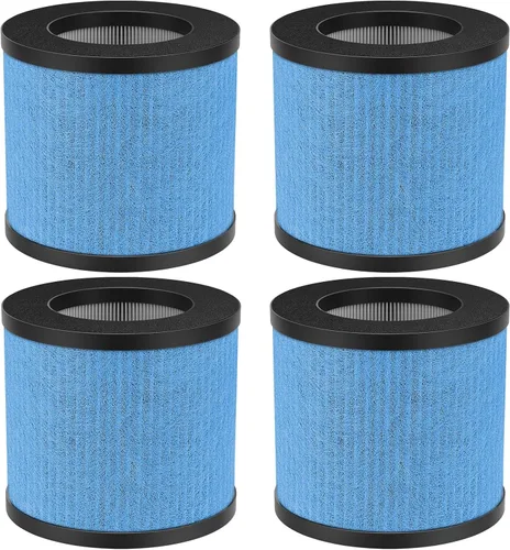 Vista 11 de TPAP002 Filtro de repuesto 3 en 1 actualizado compatible con TOPPIN TPAP002 Purificador de aire Comfy Air C1, parte #TPFF002, paquete de 2