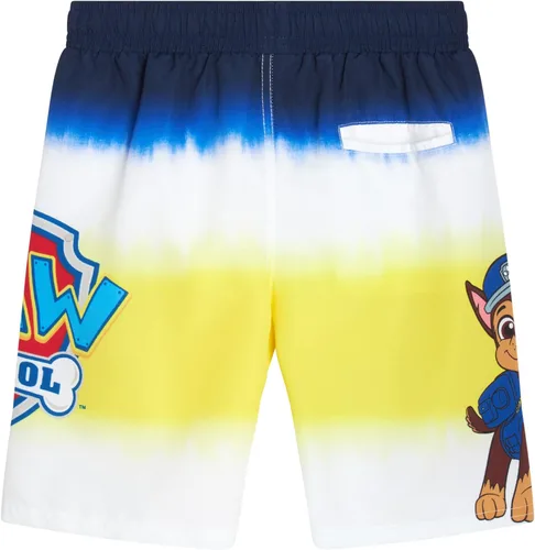 Vista 6 de Nickelodeon Paw Patrol - Traje de baño para niños Chase, Marshall, Rubble Traje de baño para niños UPF 50+ para niños (2T-7)