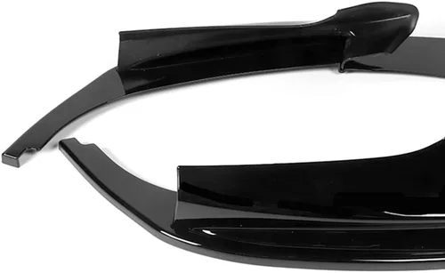 Vista 3 de Q1-TECH, borde de parachoques delantero compatible con BMW Serie 5 2011 - 2016 F10 / M-Sport solo parachoques, alerón de parachoques delantero, kit