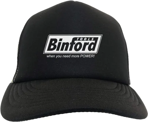 Vista 10 de Binford Tools - Sombrero de camionero divertido de dos tonos para TV Parody Beige/Marrón
