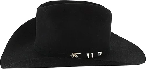 Vista 2 de Stetson Men's Apache 4X Felt Cowboy Hat Negro