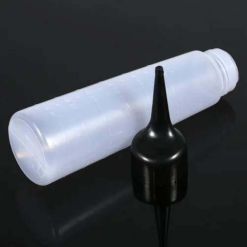 Vista 5 de FILFEEL Botella de champú, 8.5 fl oz Peluquería de gran capacidad de peluquería Recipiente recargable Spray Champú Pot