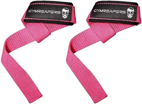 Vista 18 de Gymreapers - Correas de muñeca para levantamiento de pesas, culturismo, levantamiento de potencia, entrenamiento de fuerza, peso muerto y remo - De
