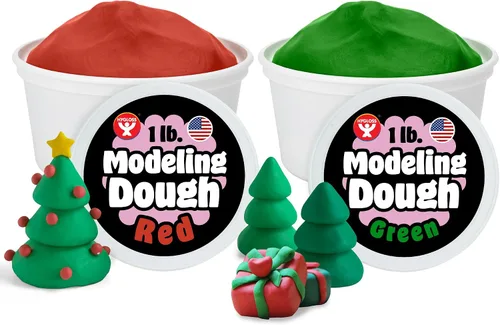 Vista 13 de Hygloss Masa de Modelado para Jugar para Niños – Masa Sensorial Segura y No Tóxica para Artes y Manualidades – Tubo de 1 lb – Arcilla de Jugar