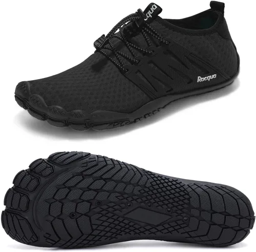 Vista 4 de Racqua Zapatos de agua descalzos deportivos para la playa, zapatos de natación para hombres y mujeres