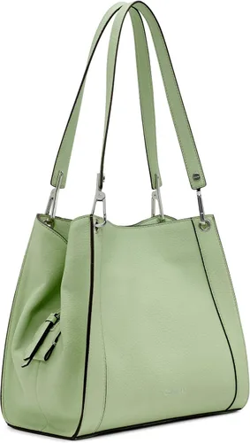 Vista 5 de Calvin Klein Reyna - Bolso de hombro con triple compartimento