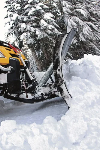 Vista 2 de WARN 70558 Powersports ATV Kit central de montaje para quitanieves, color negro