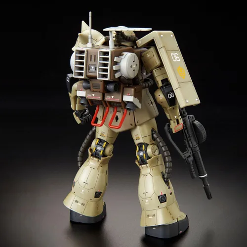 Vista 3 de Bandai RG 1/144 Zaku minelayer Kit
