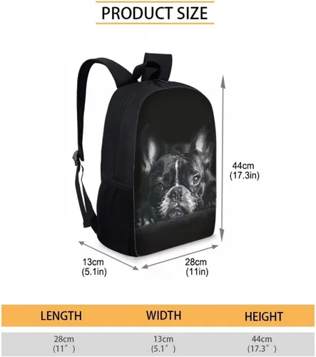 Vista 143 de HUGS IDEA Los animales frescos 3D niños escuela libro bolsa niños impresión mochilas, Baloncesto, Moderno
