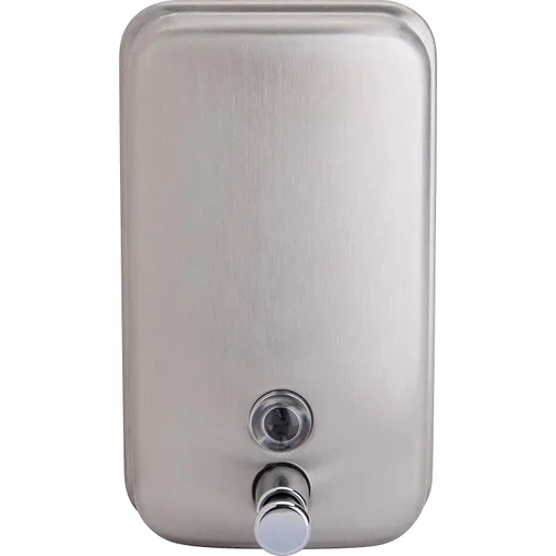 Vista 3 de Dispensador de jabón, Holds 31.5oz., acero inoxidable, Paquete de 10, Acero inoxidable, 1