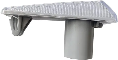 Vista 5 de Riloer Cubiertas de luz de señal de giro ABS, carcasa de lámpara de repetidor de luz de señal de marcador lateral sin bombilla, compatible