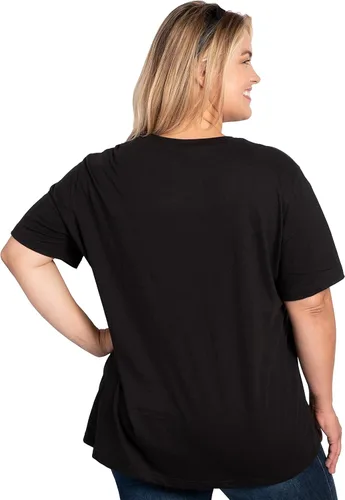 Vista 2 de Disney Womens Crewneck Plus Size T-Shirt Headless Minnie Mouse Costume Print