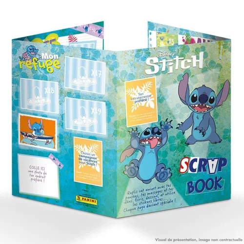 Vista 6 de Álbum de cromos Panini STITCH Francés