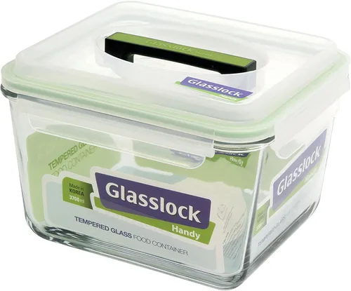 Vista 2 de Glasslock rectángulo Handy contenedor, N/A